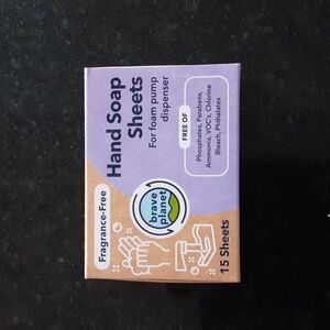 brave planet Hand Soap Sheets for foam pump dispenser